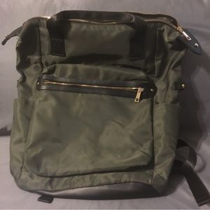 Military Green Trendy Bookbag